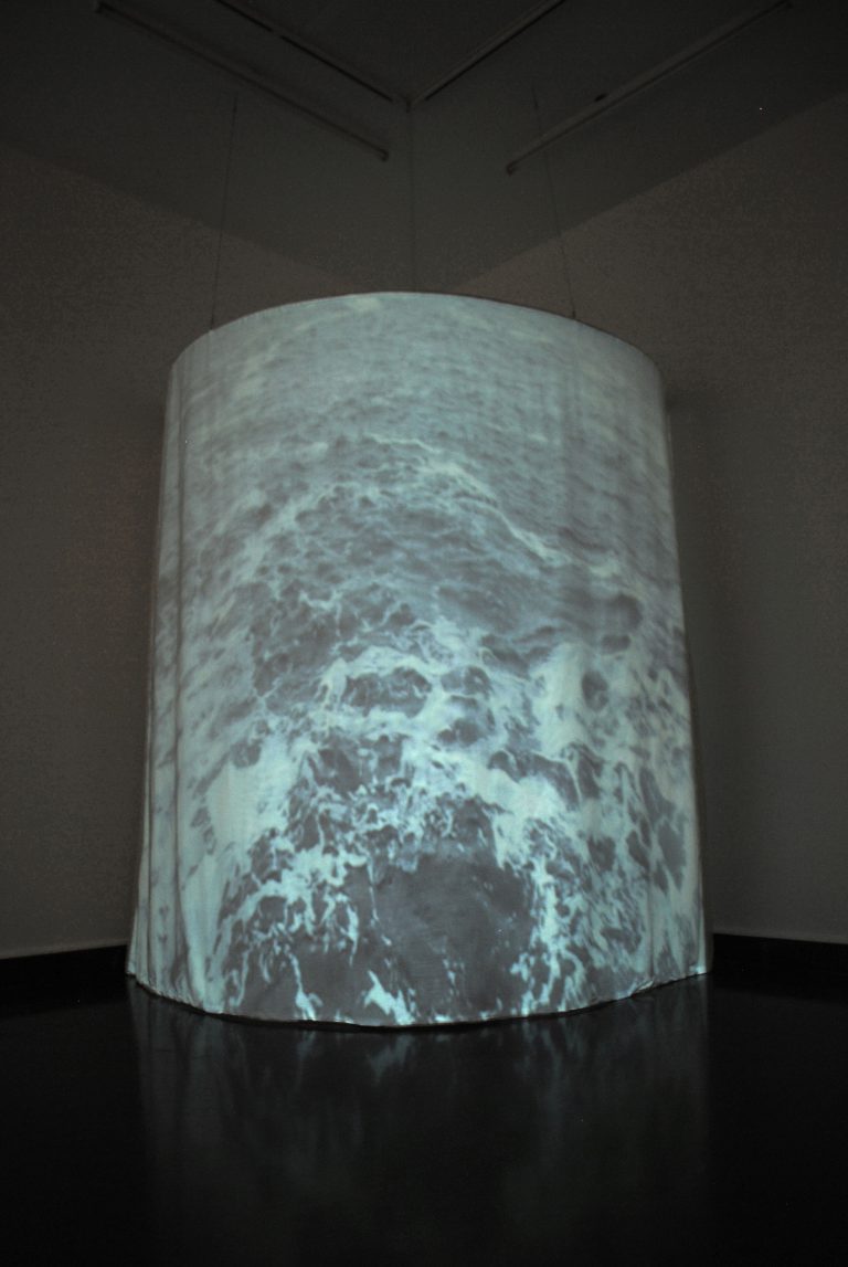 Sculpture with video projection by Anniken Jøsok Hessen